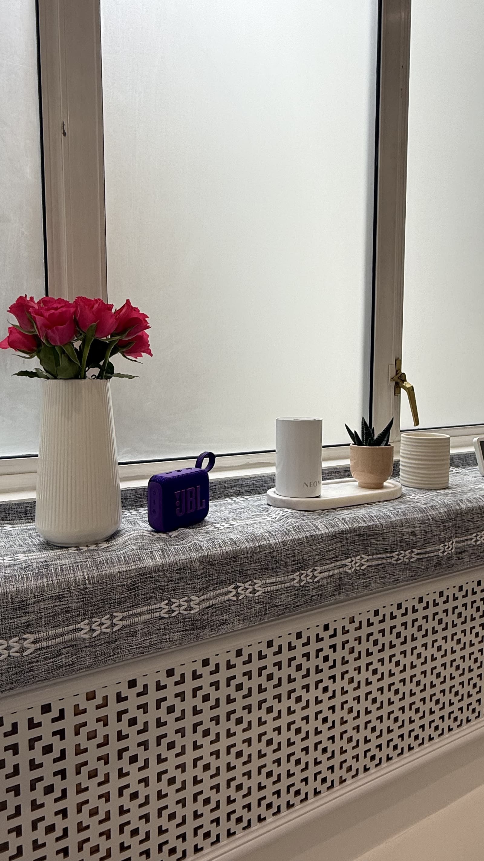 Treatment area by the window where acupuncture and cupping are carried out