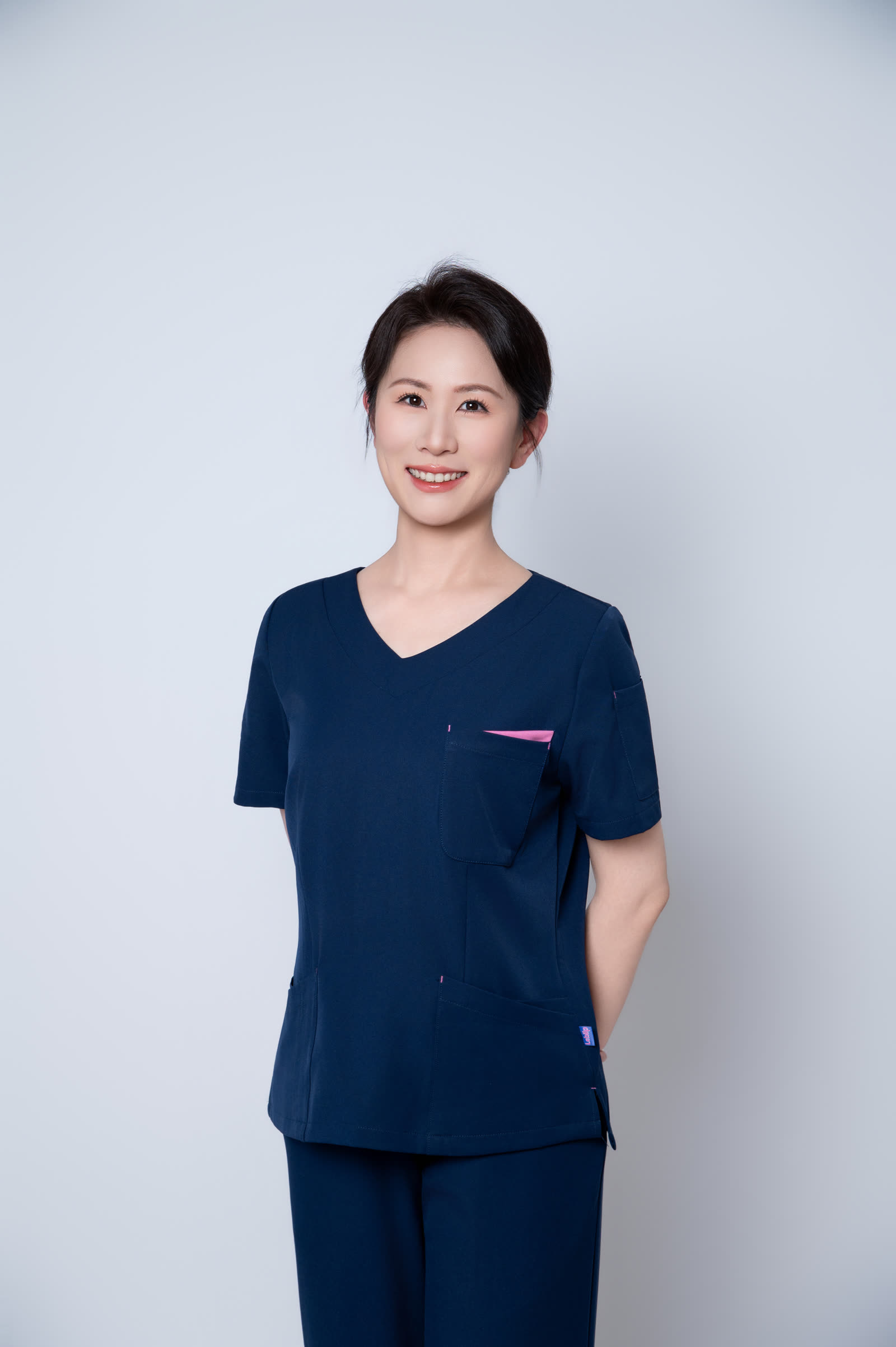 Yan Liu, sports therapist and founder of Rehab Joy, in the treatment room